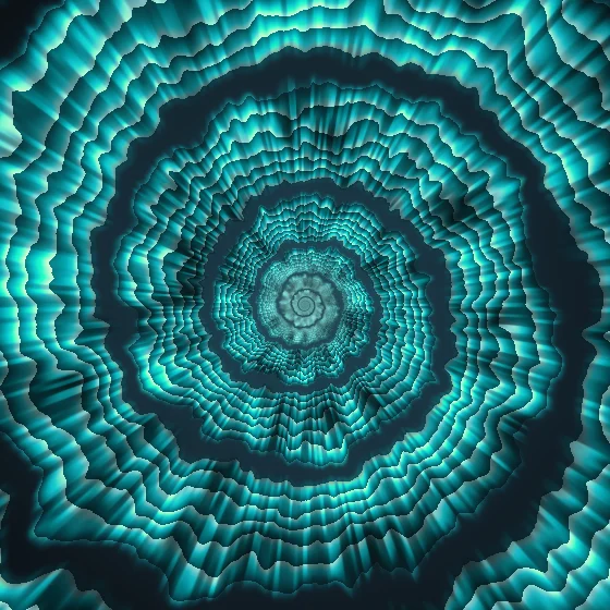 Azure Vortex – Tie-dye · a tie-dye spiral · Azure palette · bloom, warm grade, reverse rotation, animated background